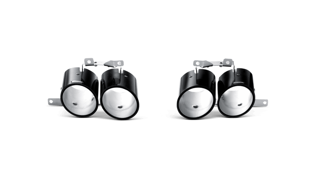 AKRAPOVIC TP-CT/8 Tail pipe set (Carbon) 570 LAMBORGHINI Gallardo LP 570-4 Coupé/Spyder 2010-2014 (Photo-2)