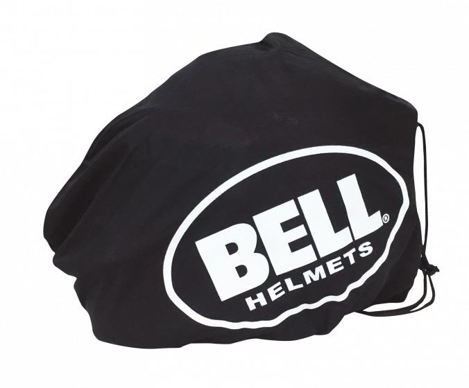 BELL 2120022 Draw string micro fiber helmet bag (V21), 44 x 31 x 30 cm (Photo-1)