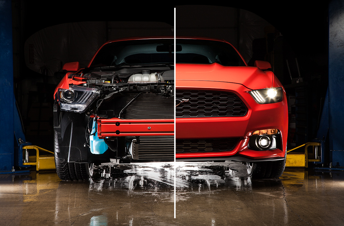 ᐉ COBB 7M1500 FORD Front Mount Intercooler Mustang Ecoboost 2015