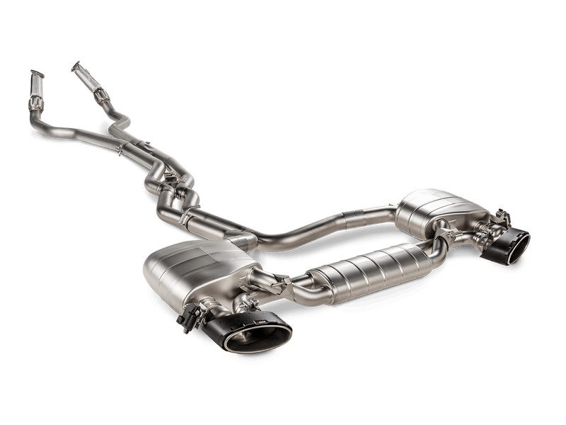 AKRAPOVIC S-AU/T/2H Вихлопна система Evolution Line (титан) для AUDI RS6 Avant / RS7 Sportback Performance (C8) 2023+
