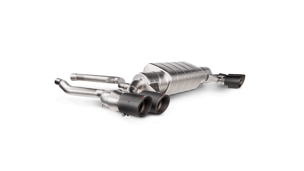 AKRAPOVIC S-BM/T/30H Slip-On Line Exhaust System (Titanium) for BMW M340I (G20/G21) / M440I (G22/G23) 2020-2024