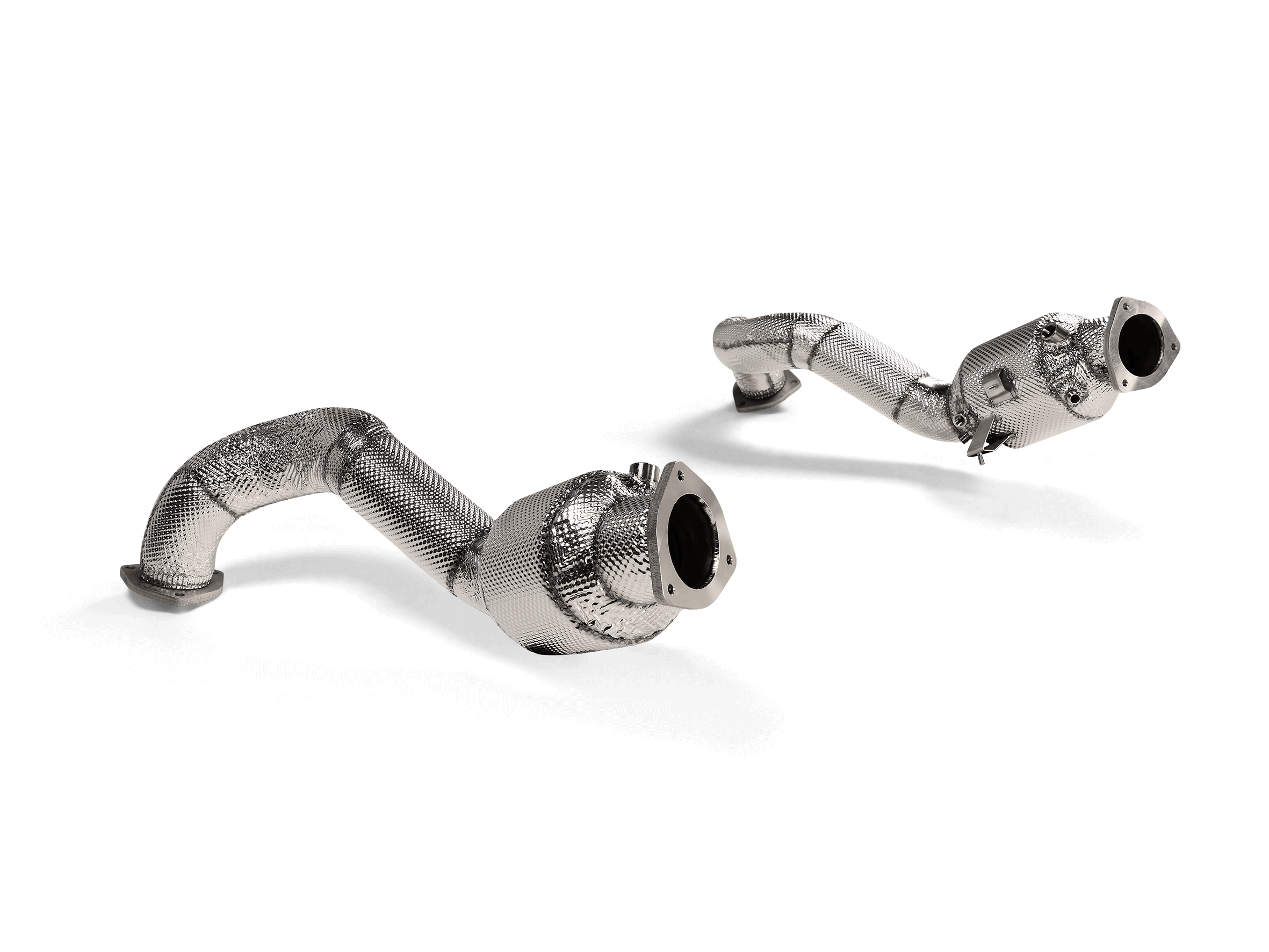 AKRAPOVIC L-PO/T/17 Лінк-пайпи (титан) для PORSCHE 718 Cayman GT4RS 2022-2024