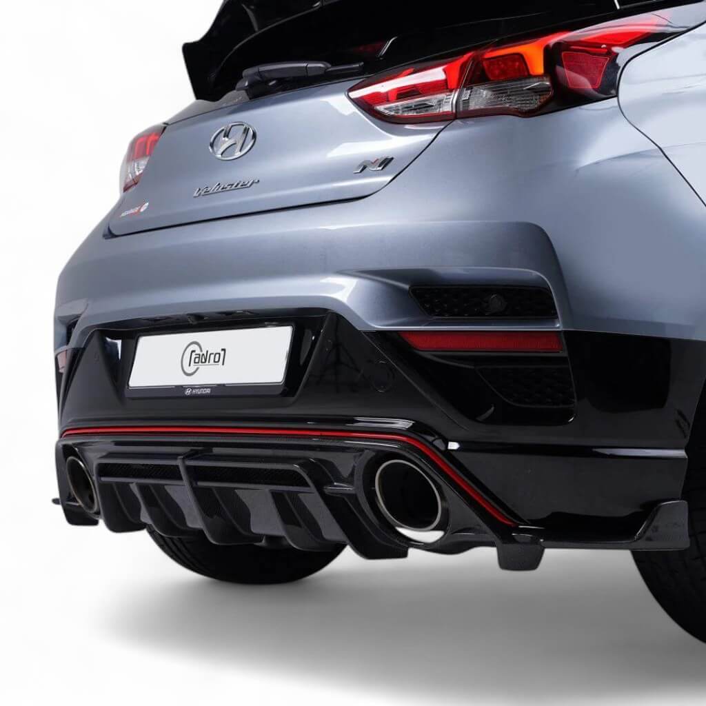 ADRO A10A20-1302 V2 Rear Diffuser for HYUNDAI Veloster N 2018-