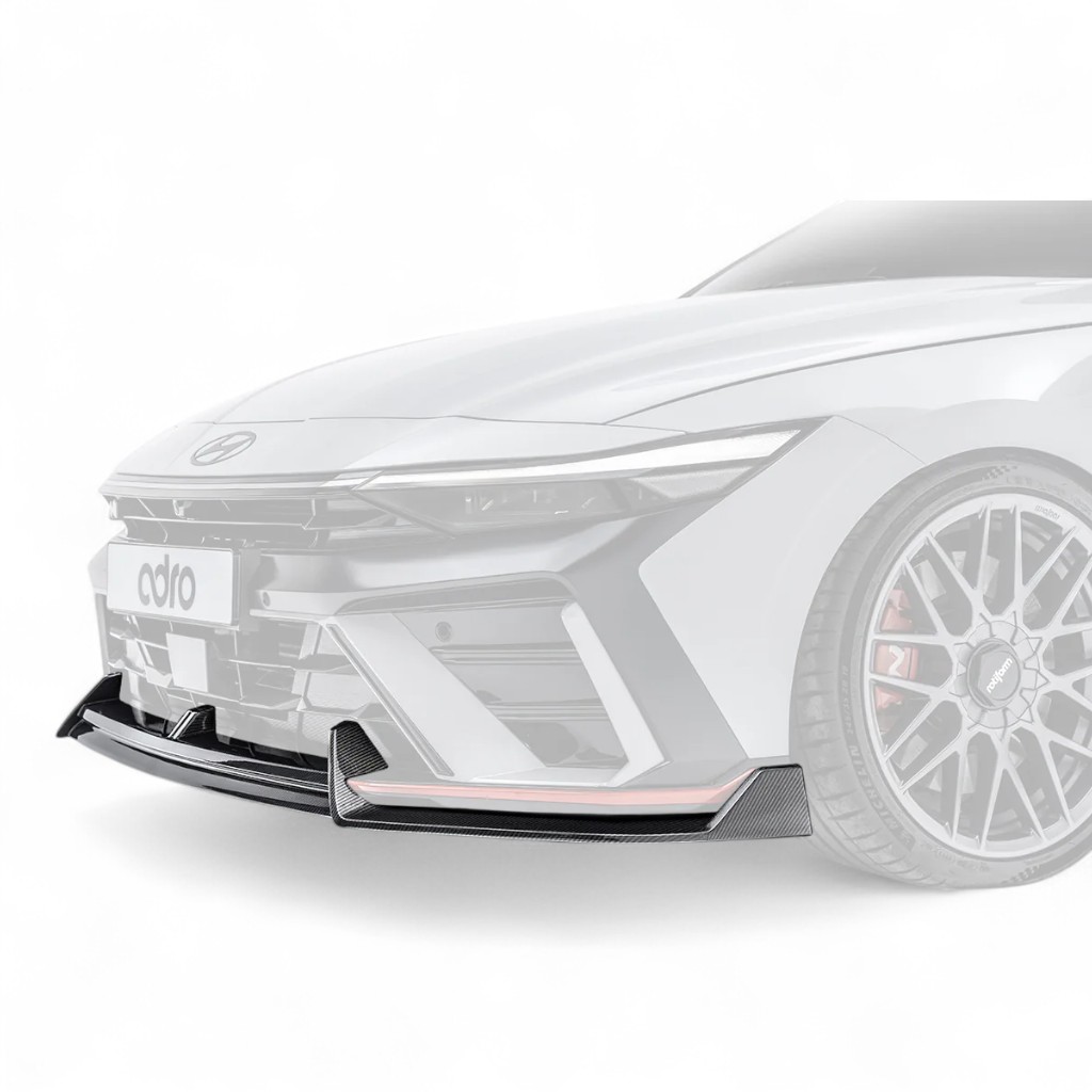 ADRO A10A41-1201 Carbon Fiber Front Lip for HYUNDAI Elantra N 2024-