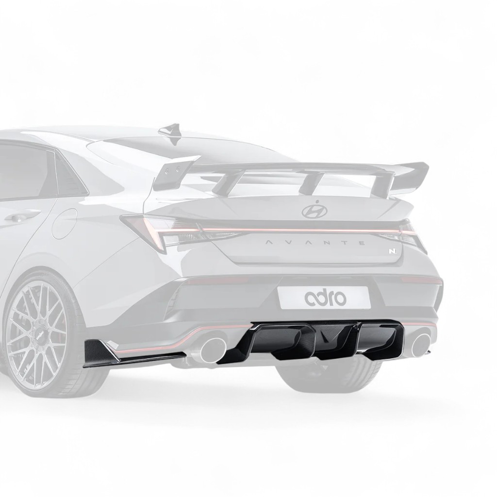 ADRO A10A41-1301 Carbon Fiber Rear Diffuser for HYUNDAI Elantra N 2024-