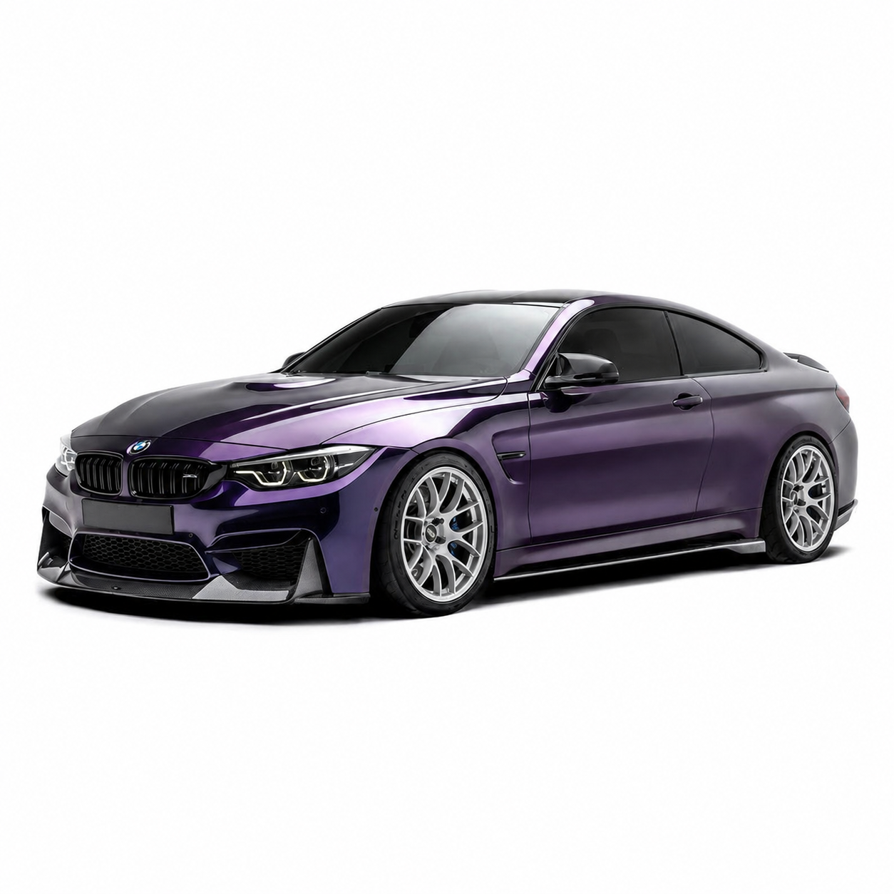 ADRO A14A10-1202 Front Spoiler V2 For BMW M3 (F80)/M4 (F82) - Image 1