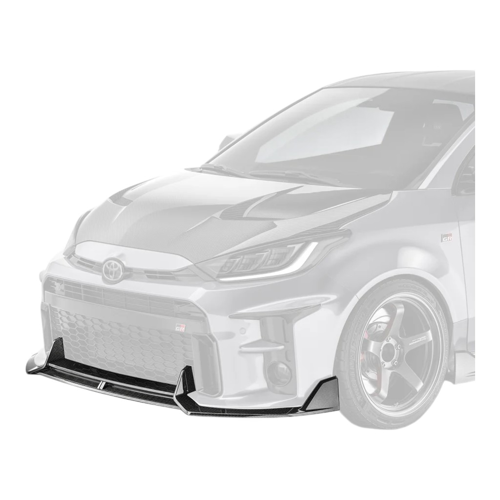 ADRO A18A30-1201 Carbon Front Splitter For TOYOTA GR Yaris (GEN 1) 2020+