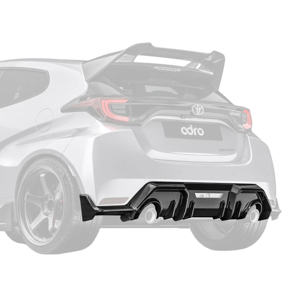 ADRO A18A30-1301 Carbon Rear Dyfuzor For TOYOTA GR Yaris (GEN 1) 2020+