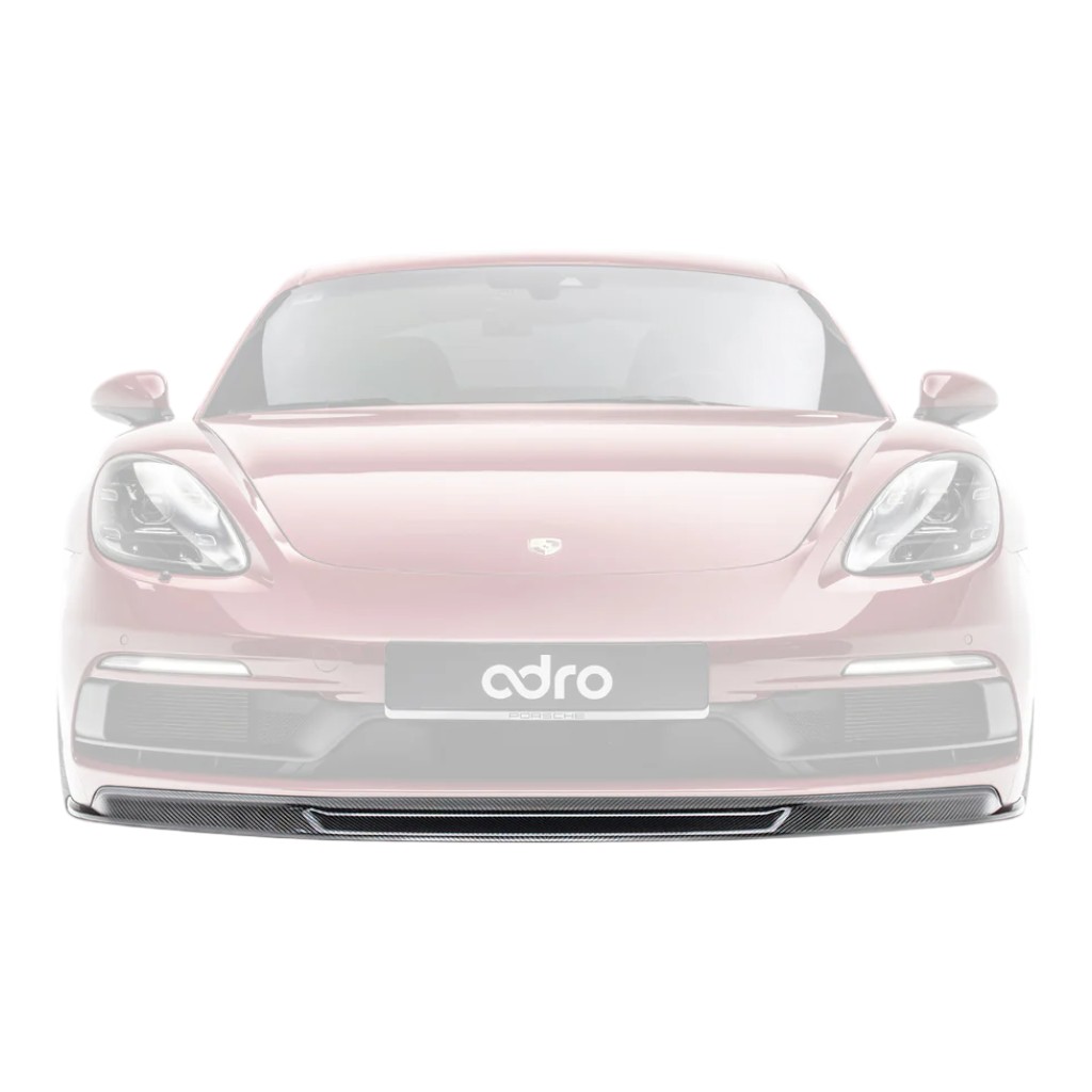 ADRO A23A20-1201 Передній спліттер (карбон) для PORSCHE 718 Boxster GTS / GTS 4.0 / Cayman GTS / GTS 4.0 (982) - Image 1