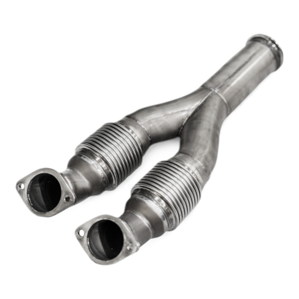 AKRAPOVIC L-NI/SS/4 Link Pipes (Stainless Steel) for NISSAN GT-R (R35) 2008-2024