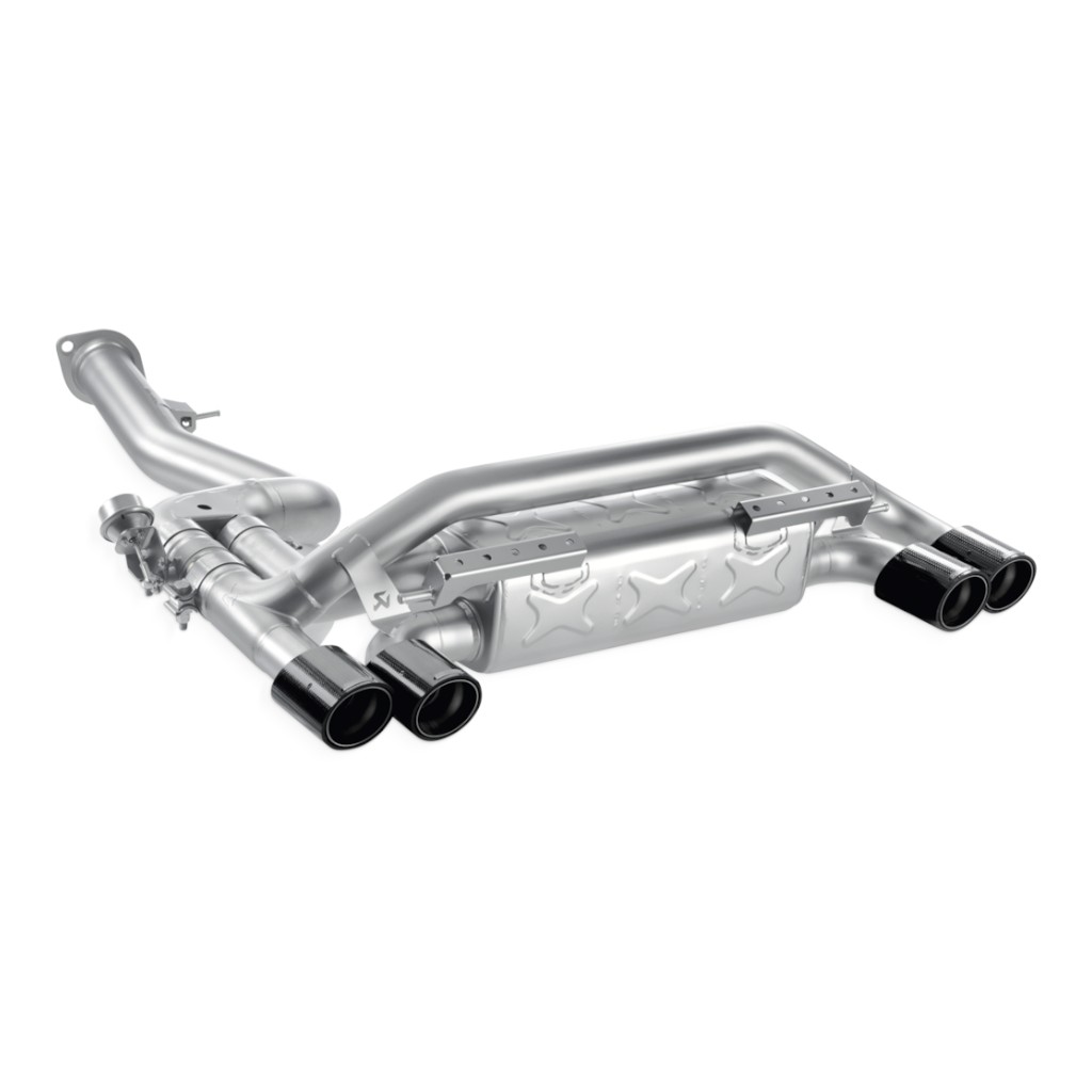 AKRAPOVIC M-BM/T/4H Глушник Slip-On Line (титан) для BMW 1M (E82)