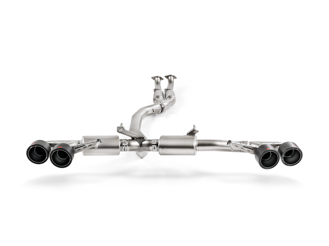 AKRAPOVIC ME-NI/T/1 Evolution Line Exhaust System (Titanium) for NISSAN GT-R (R35)
