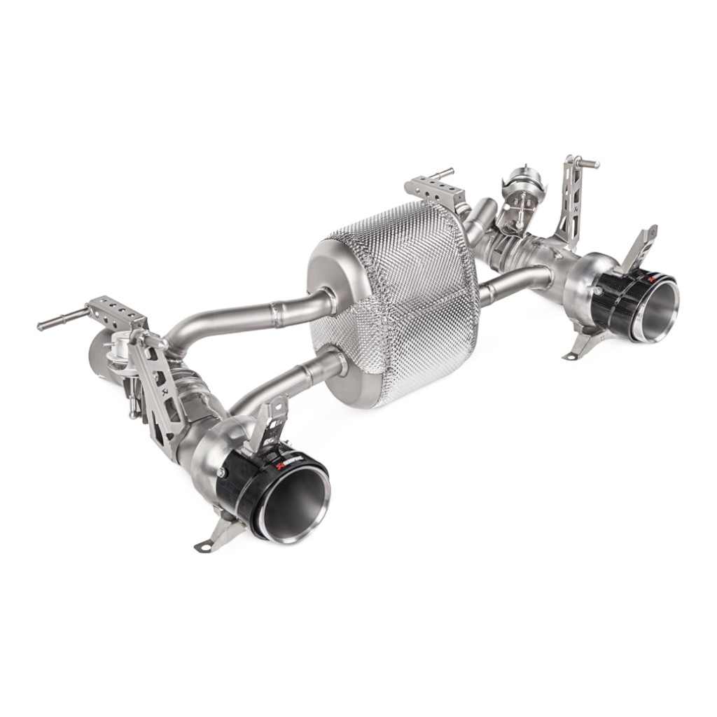 AKRAPOVIC MTP-FE488H Slip-On Line Exhaust System (Titanium) for FERRARI 488 GTB / 488 Spider 2016-2019