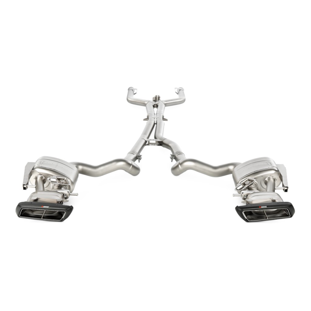 AKRAPOVIC MTP-ME/T/2H/1 Вихлопна система Evolution Line (титан) для MERCEDES C63 AMG / C63S (W205 / S205) 2015-2018