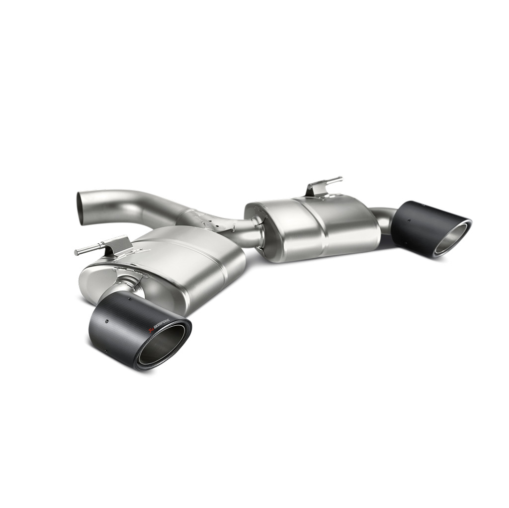 AKRAPOVIC MTP-VW/T/2 Вихлопна система вихлопна система Slip-On Race Line (титан) для VW Golf GTI (Mk7) 2013-2016