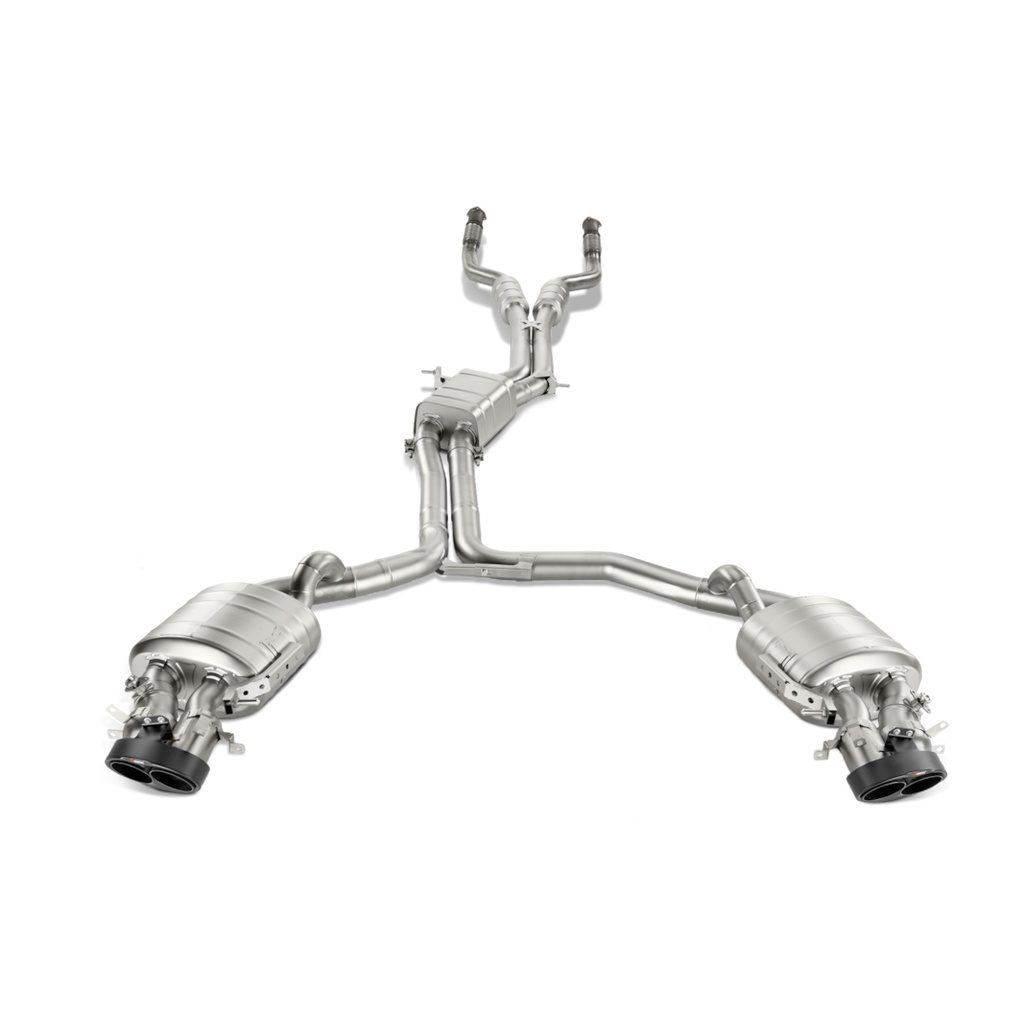 AKRAPOVIC S-AU/TI/4H Вихлопна система Evolution Line (Titanium) для AUDI RS7 Sportback (C7)