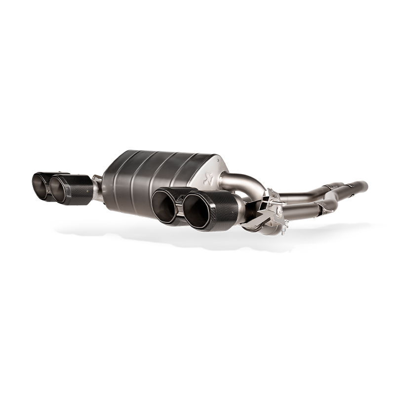 AKRAPOVIC S-BM/T/34H Вихлопна система Slip-On Line (титан) для BMW M2 Coupe (G87) 2023-2024