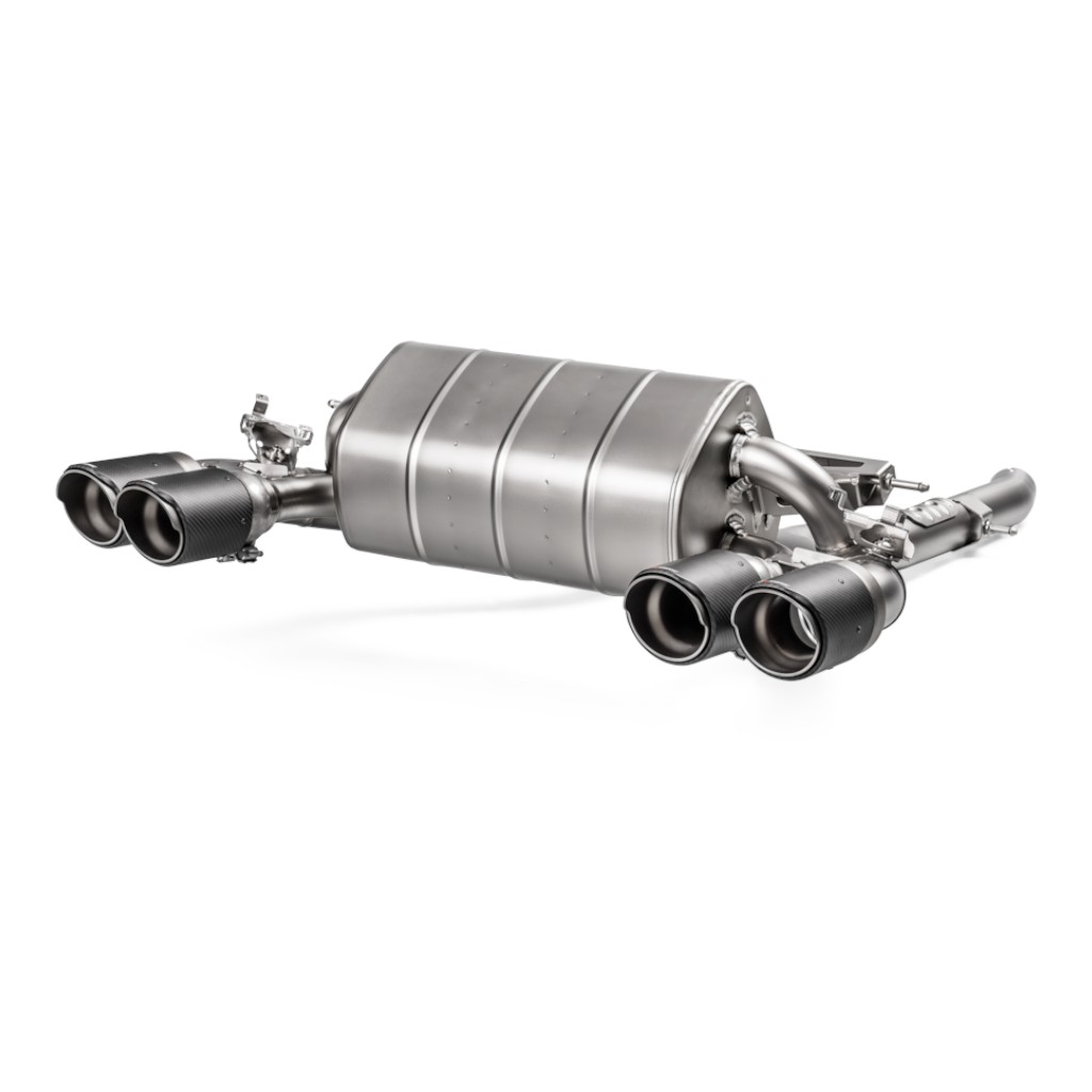 AKRAPOVIC S-BM/T/3H Вихлопна система Slip-On Line (титан) для BMW M2 Competition / M2 CS (F87)