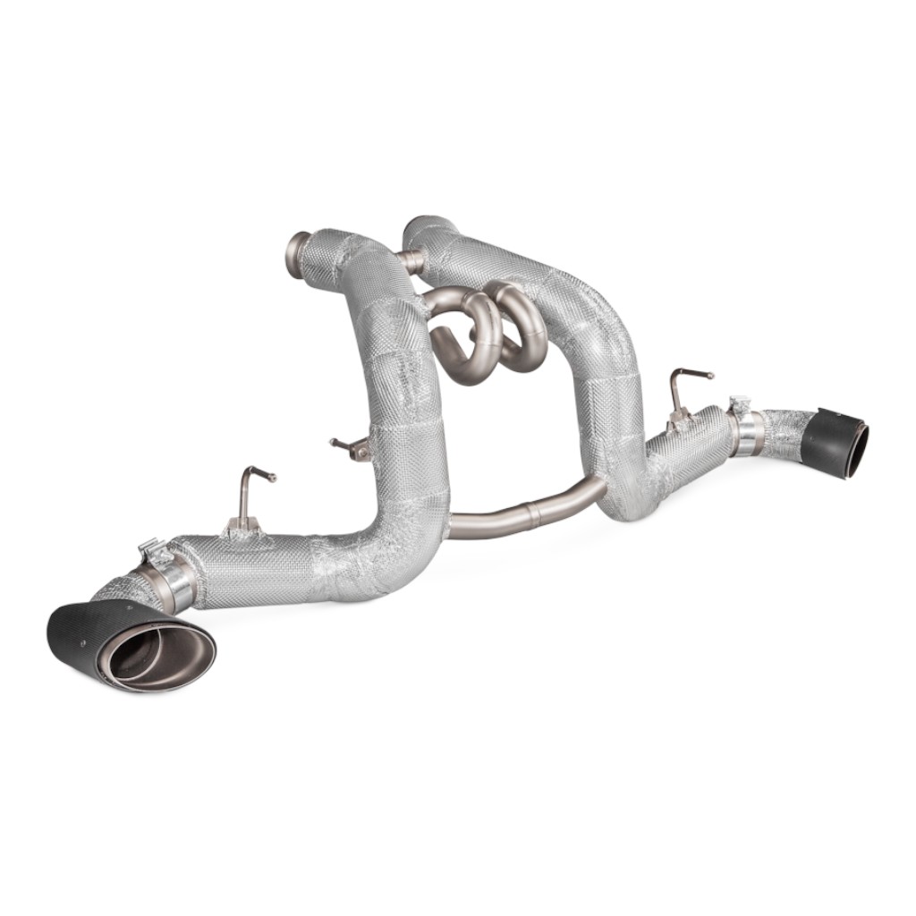 AKRAPOVIC S-MC/TI/3 Slip-On Line Exhaust System (Titanium) for MCLAREN 540C / 570S / 570S Spider / 570GT