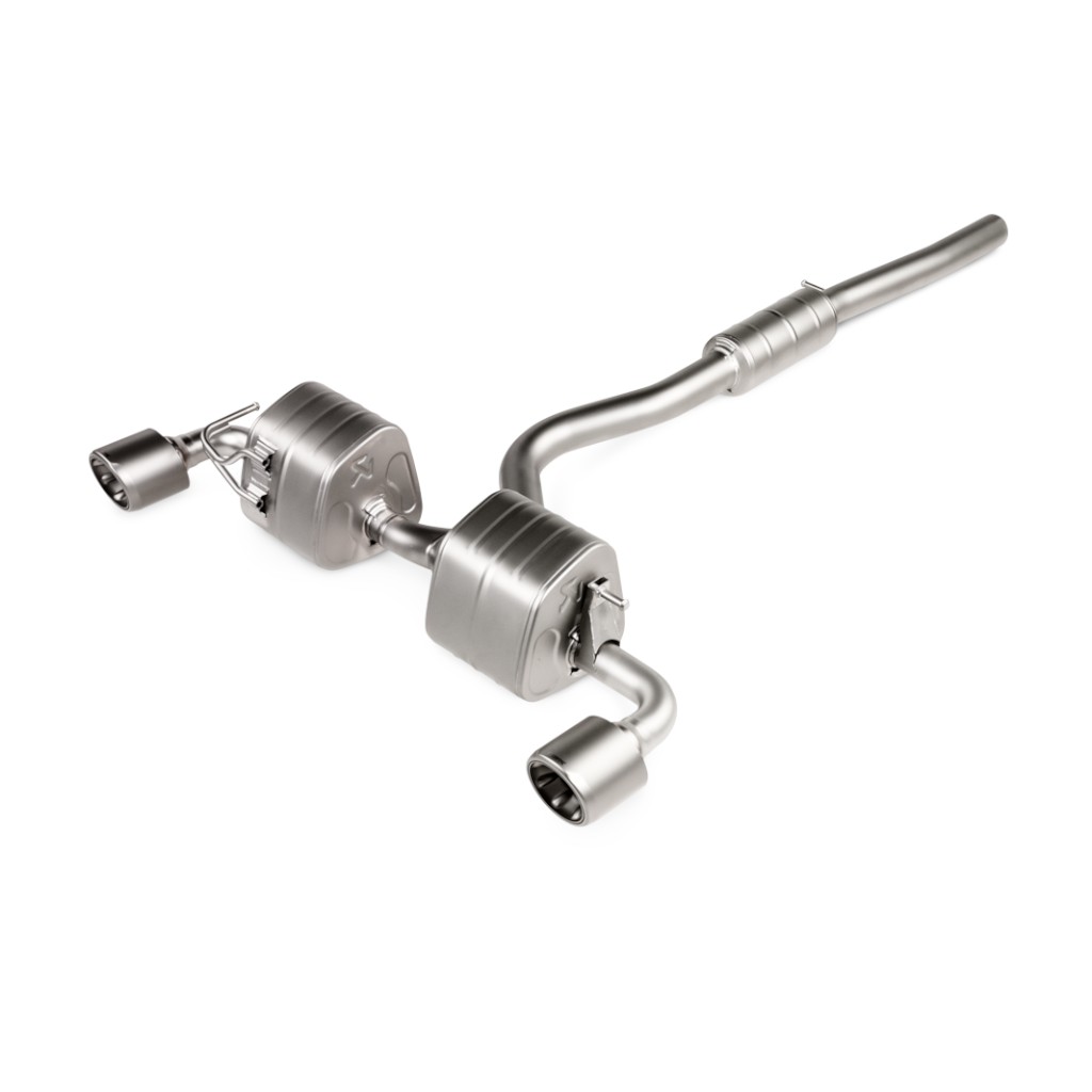 AKRAPOVIC s-TY/T/2 Slip-On Race Line Exhaust System (Titanium) TOYOTA GR YARIS 2020