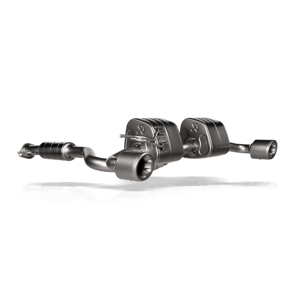 AKRAPOVIC S-TY/T/3 Вихлопна система вихлопна система Slip-On Race Line (титан) для TOYOTA GR Yaris / GRMN Yaris (XP210)