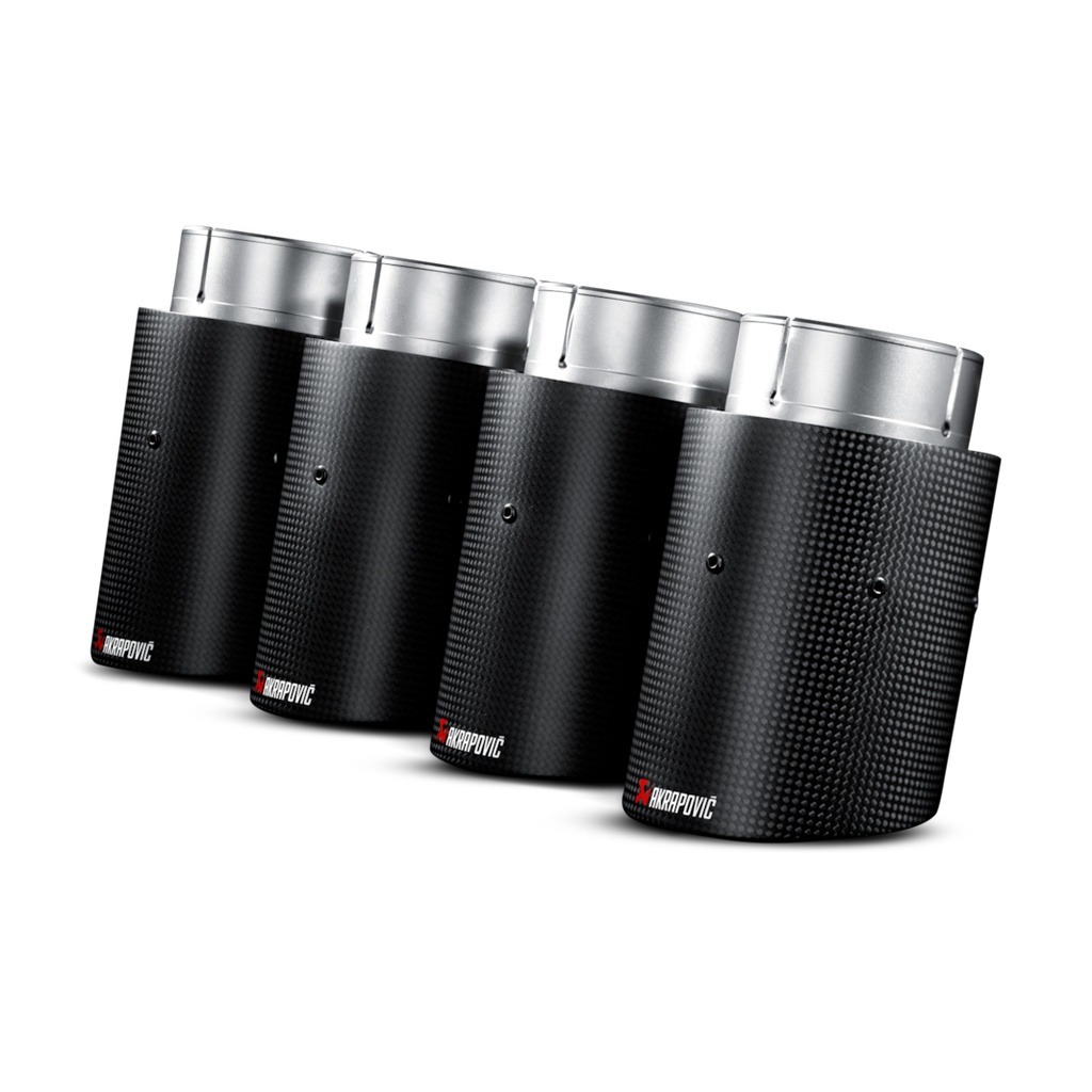 AKRAPOVIC TP-CT/10 Exhaust Tailpipes (Carbon) for BMW M5 (F10) / M6 (F12 / F13) / M6 Gran Coupe (F06)