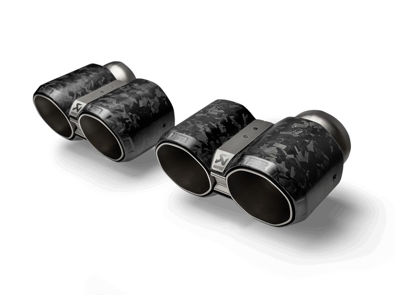 AKRAPOVIC TP-CT/73/CF Комплект наконечників вихлопних труб (карбон) для BMW M2 (G87) / M3 (G80/G81) / M4 (G82/G83)