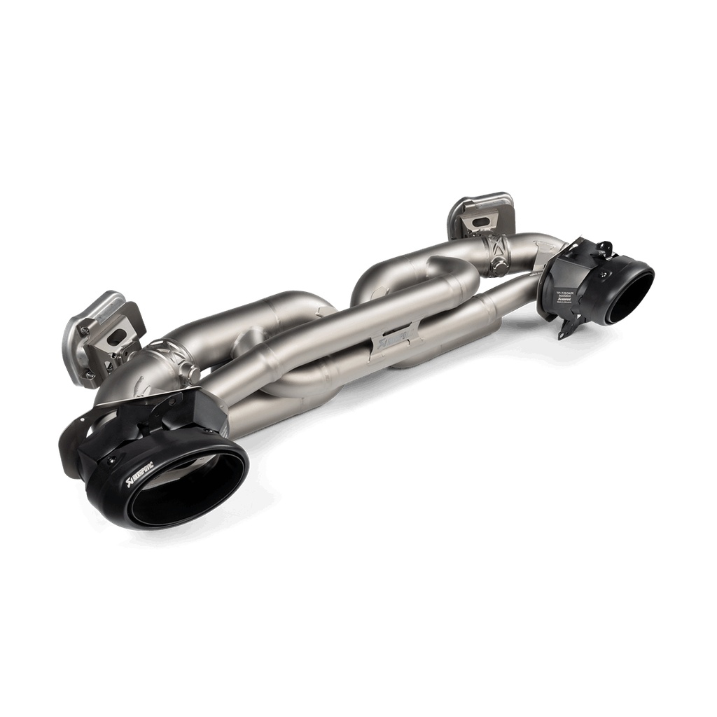 AKRAPOVIC TP-T/S/33 Комплект насадок вихлопної труби (титан) для PORSCHE 911 Turbo / Turbo S / Cabriolet / Sport Classic (992) 2020-