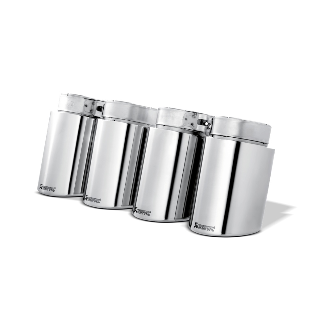 AKRAPOVIC TP-T/S/5 Exhaust Tailpipe Set (Titanium) for BMW M5 (F10) / M6 (F12 / F13) / M6 Gran Coupe (F06)