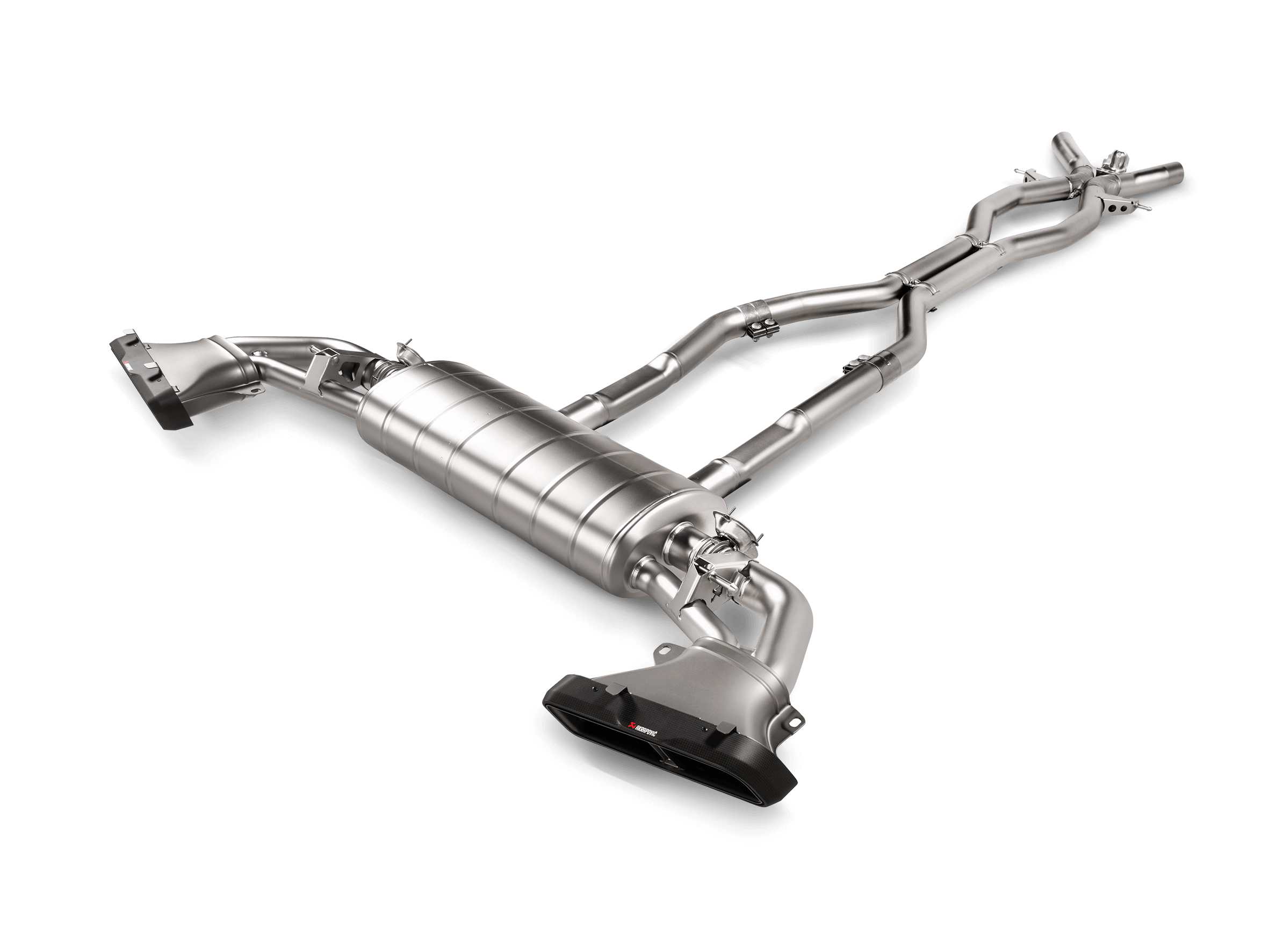 AKRAPOVIC S-ME/TI/15H/1 Evolution Line (Titanium) для Mercedes-AMG GLS 63 (X167) 2020-2023