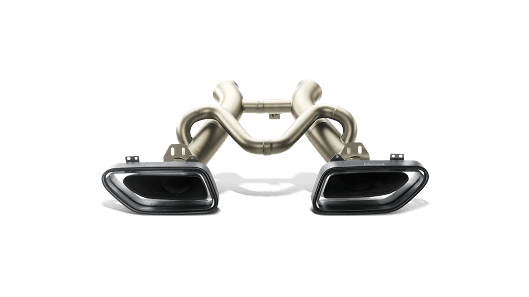 AKRAPOVIC S-MC/TI/1 Slip-On Line (Titanium) McLaren 12C/12C SPIDER 2012-2014 (Photo-2)