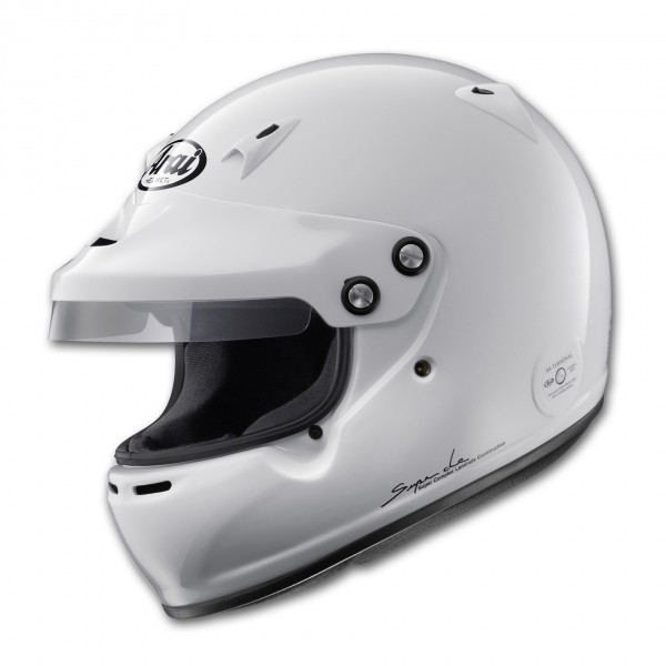 ARAI 1010350106 Racing helmet GP-W, FIA/SNELL 2020, white, size XL (Photo-1)