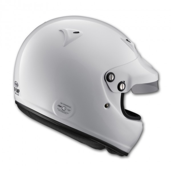 ARAI 1010350104 Racing helmet GP-W, FIA/SNELL 2020, white, size M (Photo-2)