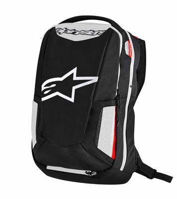 ALPINESTARS 6107717_13_OS Рюкзак CITY HUNTER, чёрный/красный