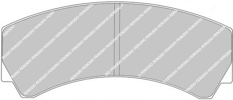 FERODO FRP3073R DS3000 Brake pads (Фото-1)