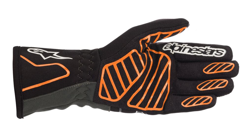 ALPINESTARS 3551720_156_XL TECH 1 K v2 Kart gloves, black/orange, size XL (Фото-2)
