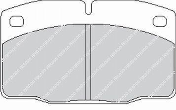 FERODO FCP173H DS2500 Brake Pads (Фото-1)