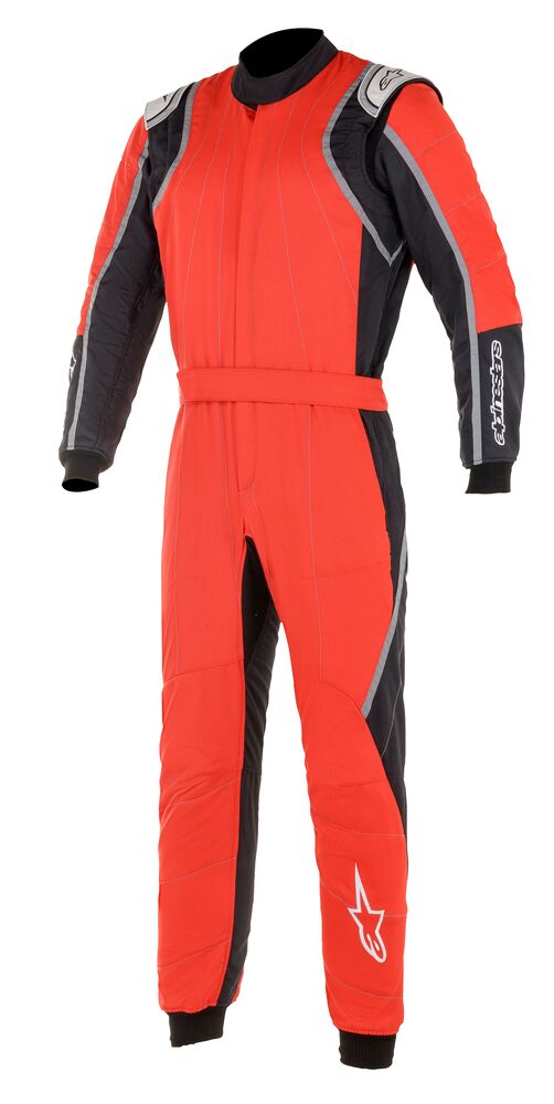 ALPINESTARS 3355020_31_48 GP RACE v2 Racing suit, FIA 8856-2018, red/black, size 48 (Фото-1)