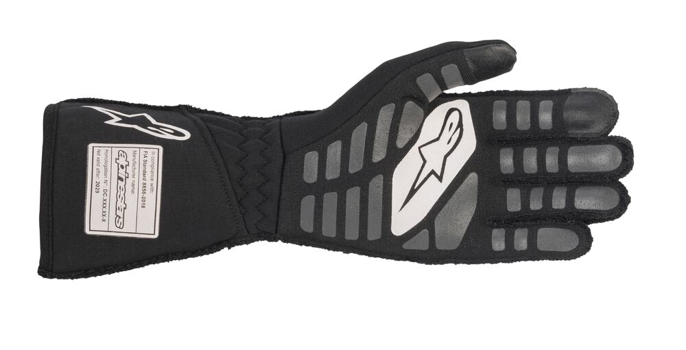ALPINESTARS 3550120_104_L TECH 1-ZX v2 Racing gloves, FIA 8856-2018, black/grey, size L (Фото-2)