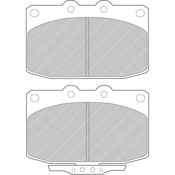 FERODO FDS483 Brake pads (Photo-1)