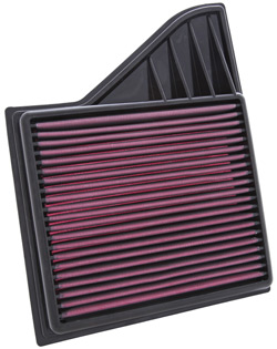 K&N 33-2431 Replacement Air Filter FORD MUSTANG GT 4.6L V8; 2010-2014 (Фото-1)
