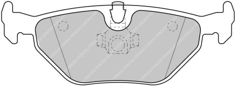 FERODO FDS1301 Brake pads (Photo-1)