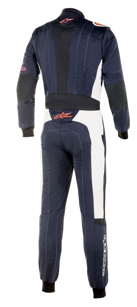ALPINESTARS 3354020_7134_48 GP TECH v3 Racing suit, FIA 8856-2018, navy blue/red, size 48 (Фото-2)