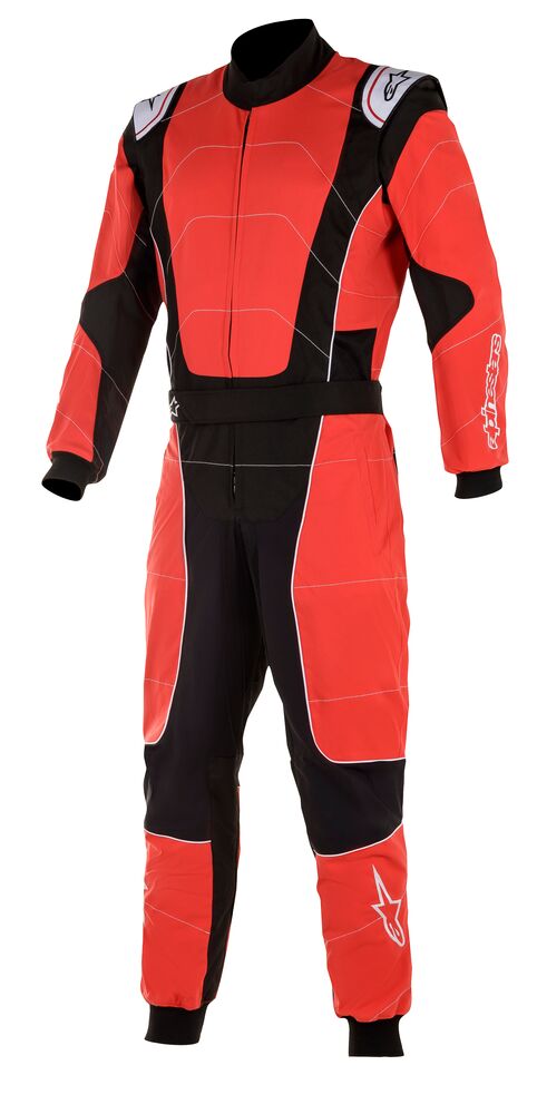 ALPINESTARS 3351720_31_140 KMX-3 v2 Kids Kart suit, CIK, red/black, size 140 (Фото-1)