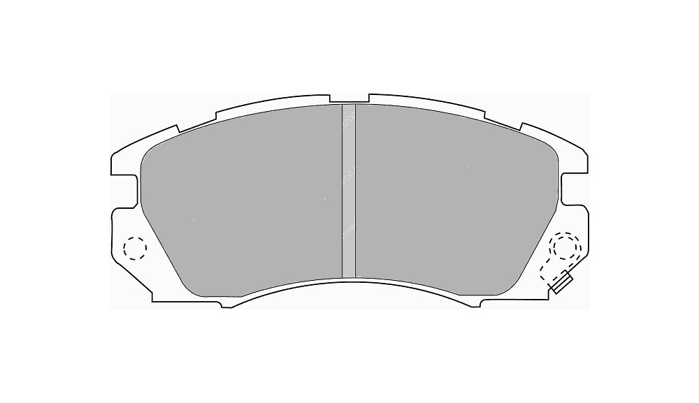 FERODO FDS948 Brake pads front DS2000 for SUBARU IMPREZA MY03-97 Turbo / Legacy MY90-93Turbo (Фото-6)