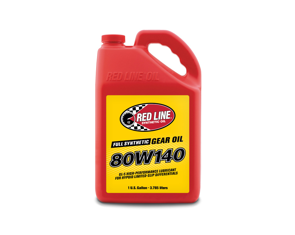 RED LINE OIL 58106 Gear Oil for Differentials 80W140 GL-5 18.93 L (5 gal) (Фото-1)