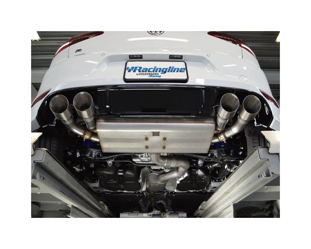 ᐉ RACINGLINE VWR21G70RV Catback Exhaust System for Golf MK7 GTI (with