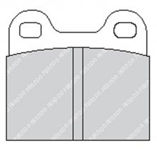 FERODO FCP3H DS2500 Brake Pads (Фото-1)