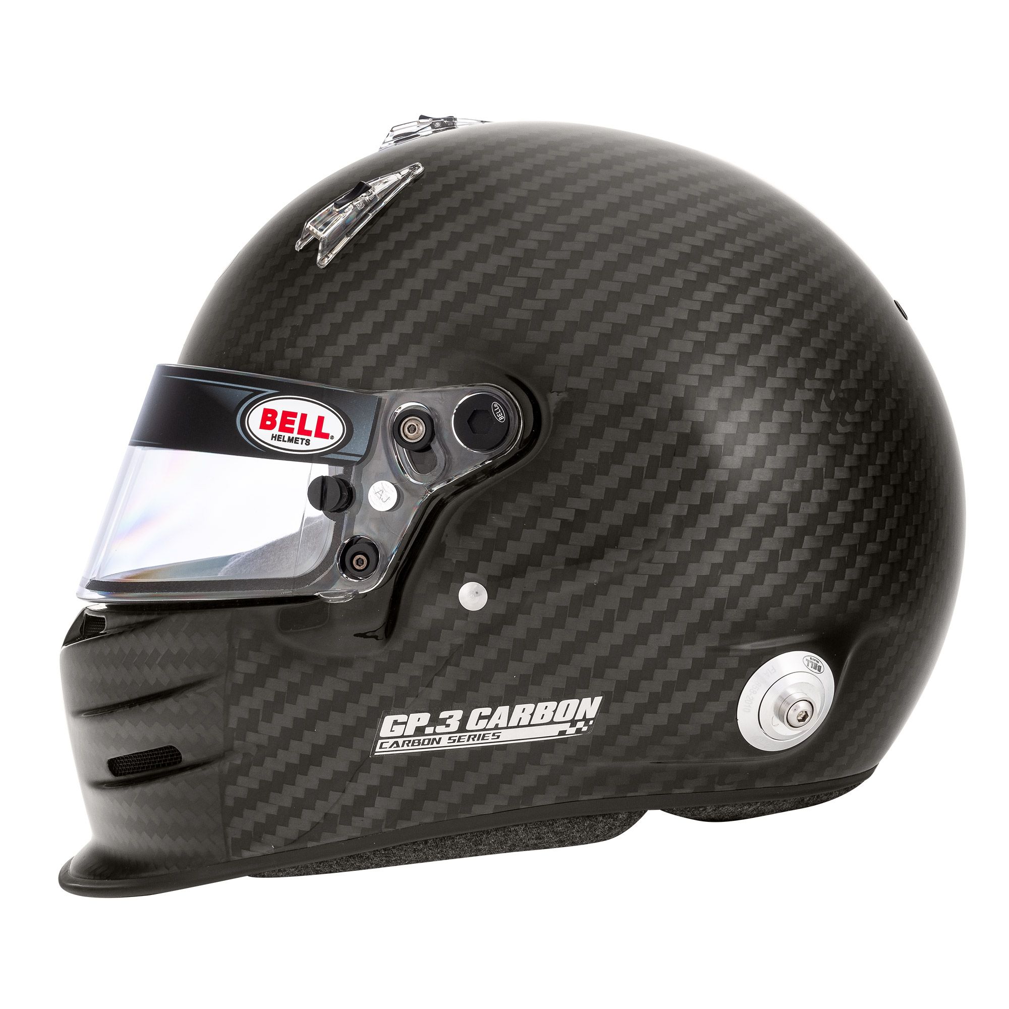 BELL 1206A04 Racing helmet full face GP3 CARBON, HANS, FIA, size 59 (7 3/8) (Photo-4)