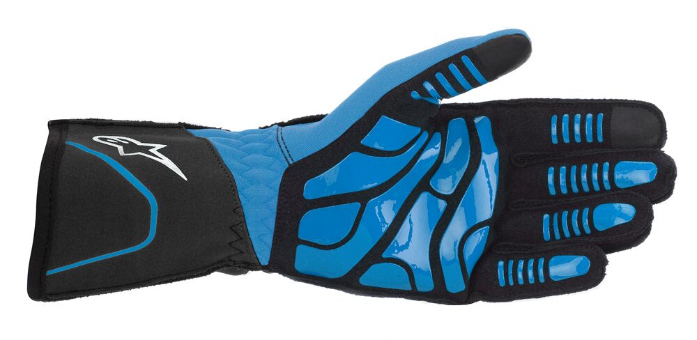 ALPINESTARS 3551820_713_S TECH 1 KX v2 Kart gloves, blue/black, size S (Фото-2)